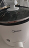 美的（Midea）电煮锅 电热锅 小电锅 宿舍小锅 学生寝室一体泡面小火锅多功能锅 1.7L 电煮锅小型1-2人 XZE1612 实拍图