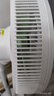 美的（Midea）【幸运草安睡1S】直流变频语音遥控电风扇家用卧室静音落地式风扇台式抗菌大风力一级能效节能电扇 实拍图