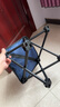 【已售300万个】户外钓椅马扎钓鱼便捷多功能超轻四角凳子马扎 户外小马扎-枫叶蓝色 实拍图