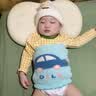 蒂乐肚围婴儿秋冬护肚围幼儿护肚子神器儿童肚兜宝宝腹围护脐带秋冬季 尼克小熊【加厚加倍保暖】 26*22cm（2-7岁） 实拍图