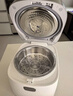 松下（Panasonic）【价保618】饭光光2.0电饭煲0涂层内胆不粘锅IH加热家用2.9L不锈钢无涂层电饭锅3-4人SR-HNS102-W 实拍图