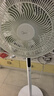 美的（Midea）【幸运草安睡1S】一级能效直流变频声控电风扇家用遥控卧室静音落地扇台式桌面抗菌大风力转页扇 实拍图