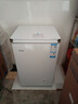 海尔（Haier）100L单温冰柜小型家用小冰柜减霜一级能效冷藏冷冻转换深冷冷柜小冰箱BC/BD-100GHW9D 实拍图