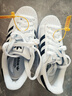 阿迪达斯adidas三叶草贝壳头SUPERSTARII男女休闲鞋 IH8659 37码 晒单实拍图