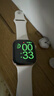 Apple/苹果 Watch S11 智能手表GPS+蜂窝款46毫米玫瑰金色铝金属表壳淡桃粉色运动型表带M/L MFDH4CH/B 实拍图