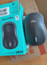 罗技（Logitech）M185鼠标 无线鼠标 办公鼠标 对称鼠标 黑色灰边 带无线2.4G接收器 实拍图