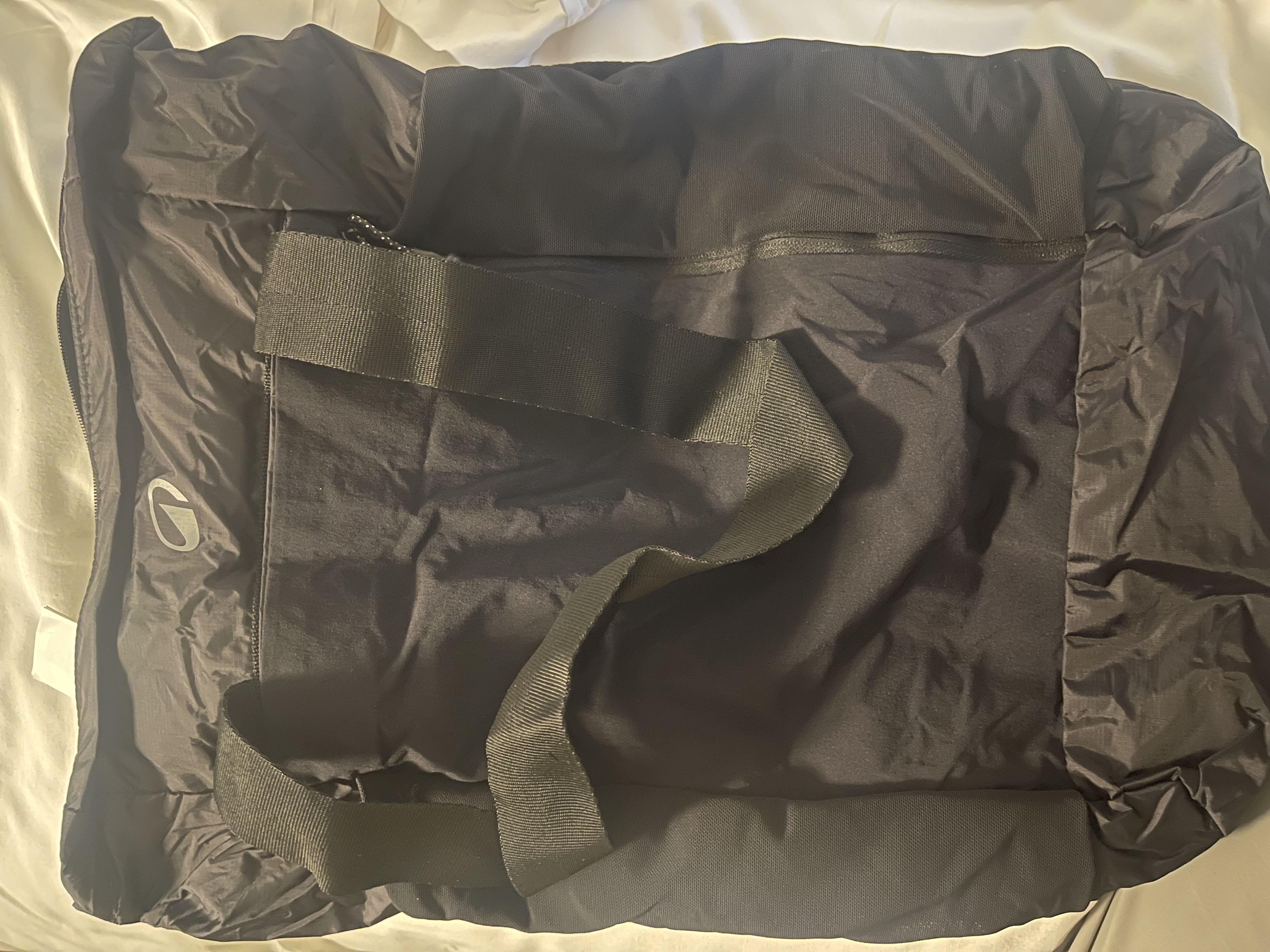 迪卡侬挎包托特包早春手提包运动包旅行单肩ODAB经典黑均码-4234217 实拍图