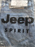 JEEP SPIRIT吉普牛仔裤男宽松春夏季男士直筒裤微弹休闲裤 磨白蓝色 33 实拍图