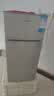 志高（CHIGO）小冰箱迷你小型家用冷藏冷冻两用宿舍出租房用双门办公室电冰箱节能省电 【一级能效】82L银色【全国联保丨节能省电】 实拍图