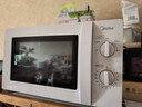 美的（Midea）快捷微波炉 家用小型 360°转盘加热 旋钮操控 易洁内胆2026新款（M1-L213B二代） 实拍图
