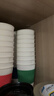 京东京造 四色热饮杯 一次性杯子纸杯 热饮杯奶茶水杯280ml48只+12个杯盖 实拍图