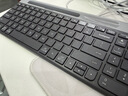 罗技（Logitech）K580无线蓝牙键盘带手机支架可跨屏切换静音按键无限薄膜键盘笔记本电脑手机ipad平板键鼠套装 【K580+Pebble】轻音套装-石墨黑 实拍图