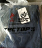 探拓（TECTOP）冲锋裤男加绒保暖防风软壳裤登山徒步裤  男款黑色 S 实拍图