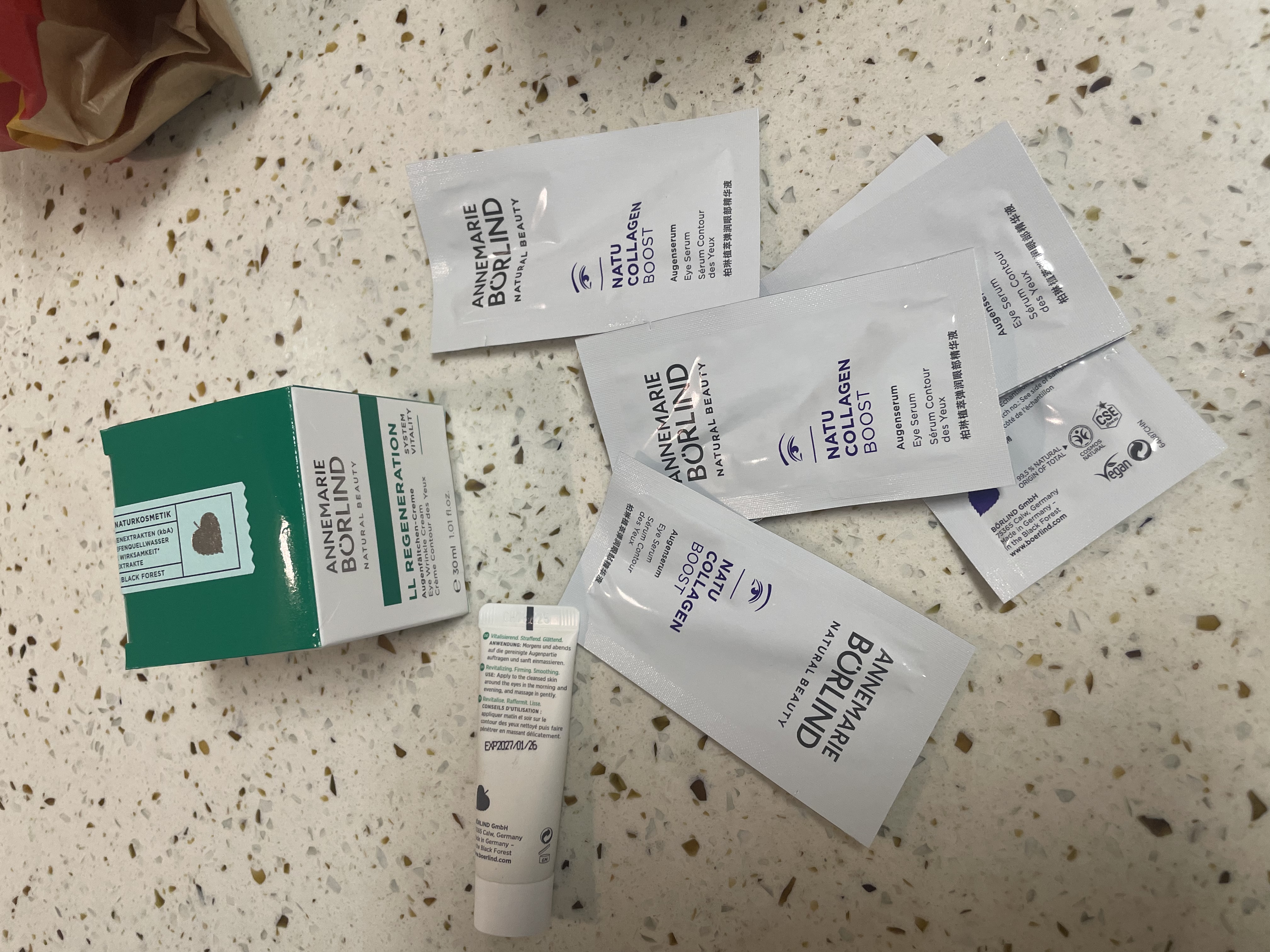 Annemarie Borlind安娜柏琳塑颜紧致小白罐眼霜30ml保湿抗皱紧致安娜柏林 30ml 实拍图
