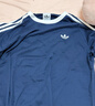 阿迪达斯（adidas）三叶草系列 男 3S TEE 短袖T恤 HZ9634 深靛蓝 XL 实拍图