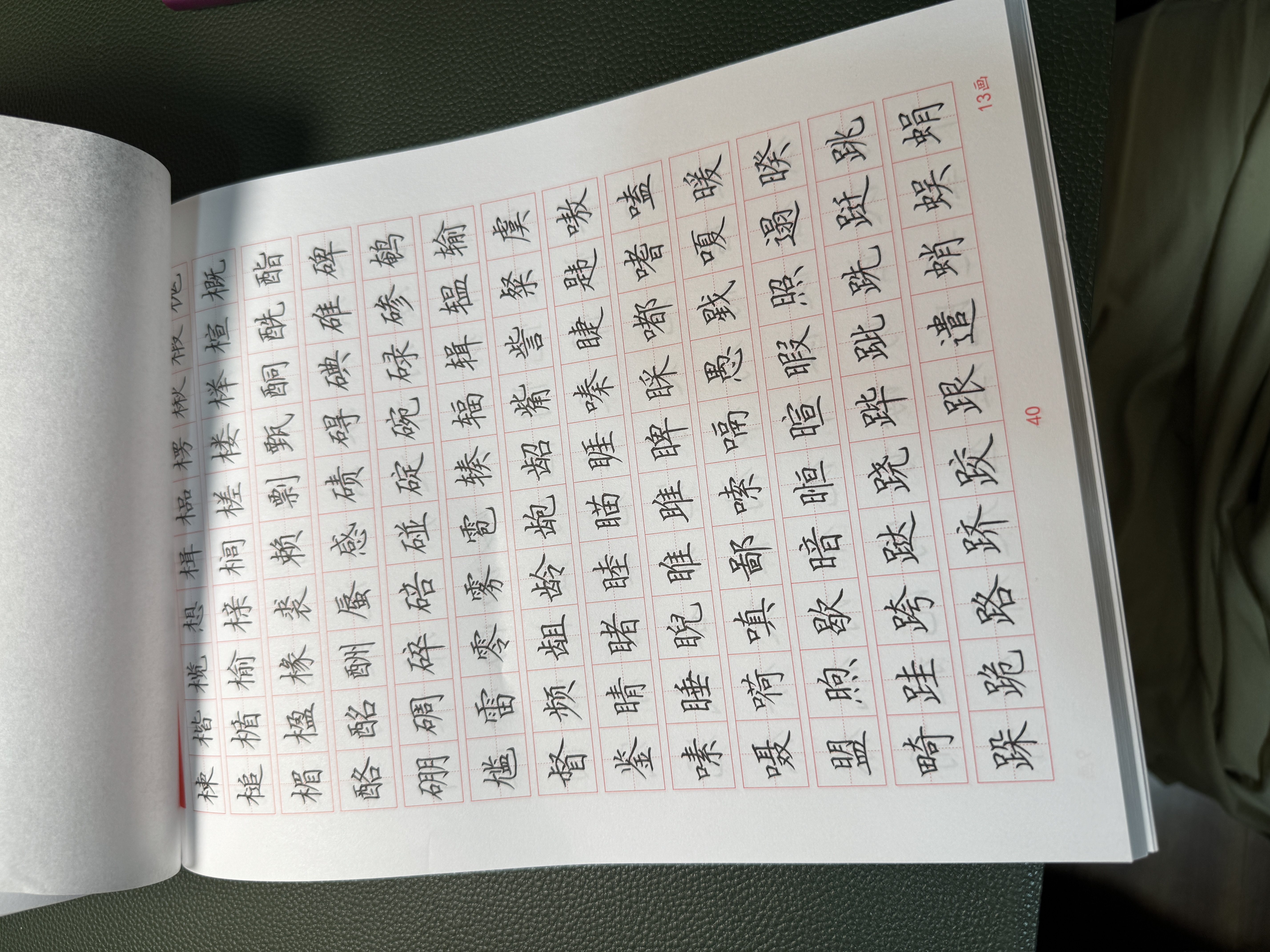 六品堂 临摹练字帖楷书常用7000字速成 成年楷书入门基础训练练字神器 楷体正楷字帖  实拍图
