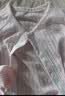 婧麒婴儿衣服夏季薄款新生宝宝提花连体衣长袖纯棉空调服爬服夏装单件 小鲸鱼绿 73cm 实拍图