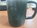 星巴克（Starbucks）墨水咖啡杯灰绿色马克杯473ml办公室咖啡水杯男女生节日礼物 实拍图