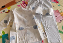 舒贝怡婴儿衣服内衣套装儿童男女童秋衣秋裤薄款春夏家居服睡衣蓝色90 实拍图