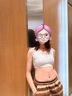 婷美初中高中少女文胸女生学生发育期女孩青少年青春期儿童内衣 蓝XL 实拍图