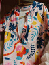 361°儿童泳衣女童女孩中小童连体游泳衣夏季可爱印花短袖速干宝宝泳装 实拍图