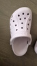 卡骆驰（CROCS）贝雅洞洞鞋男鞋女鞋轻便耐磨一脚蹬拖鞋休闲鞋百搭花园鞋|10126 矿石粉-6TY(含智必星) 36 /37(220mm) 实拍图