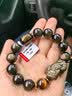 石玥珠宝14mm金眼天然黑曜石手串虎眼石本命年貔貅水晶手链男女士款礼物 实拍图