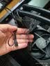 ID-COOLING（酷凛）12CM机箱风扇 黑色无光 4PIN接口 PWM温控散热 适用240/360水冷 风冷散热器改装 AS-120-K 实拍图