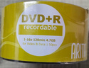 铼德(ARITA) e时代系列 DVD+R 16速4.7G 空白光盘/光碟/刻录盘 桶装50片 实拍图