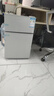 新飞冰箱小型租房用 一级能效冷 藏冷冻两用1-2人家用小冰箱 出租房双门电冰箱办公室两门 26年升级 38A一级能效【保温升级】银色 实拍图