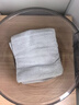 三利7A抗菌加厚毛巾纯棉100%纯棉A类男士运动洗脸吸水大面巾 浅灰 实拍图