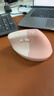 罗技（Logitech）Lift人体工学鼠标 垂直鼠标 小手鼠标 无线蓝牙鼠标 3台设备秒切换 带Logi Bolt接收器 粉色 实拍图