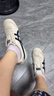 Onitsuka Tiger鬼塚虎男女帆布一脚蹬懒人鞋MEXICO 66™ SLIP-ON 1183A360 米黄色 36 实拍图