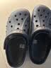 卡骆驰（CROCS）【采销直播】贝雅卡骆班洞洞鞋轻便耐磨一脚蹬休闲鞋|205089 深蓝/辣椒红-4CC 43 (270mm) 实拍图