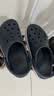 卡骆驰（CROCS）贝雅卡骆班洞洞鞋|205089 深蓝/辣椒红-4CC   37 /38(230mm)   实拍图
