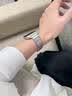 JINGZ品牌原装适用苹果手表s11表带金属apple watch s10磁吸iwatch s9小蛮腰8硅胶女士款不锈钢se夏通勤 新款小蛮腰【星光紫】实心不锈钢 · 液态硅胶 适用iwatch S11/S10【42MM表盘】 实拍图