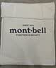 mont·bell纯色短袖男款小logo经典款运动健身速干T恤日系简约 1114686 WT白色 L 实拍图