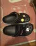 卡骆驰（CROCS）贝雅卡骆班洞洞鞋轻便耐磨一脚蹬休闲鞋女鞋时尚沙滩鞋|205089 黑色/白色-066(含智必星) 41 /42(260mm) 实拍图