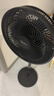 美的（Midea）【超级单品】七叶轻音立式电风扇家用柔风落地扇台式桌面小型风扇大风量节能摇头宿舍电扇 SAF30AB 实拍图
