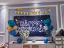 阿宝丽发光桌飘成人儿童周岁布置生日装饰场景男孩女孩派对背景气球拉旗 实拍图