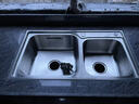 箭牌（ARROW）【焕新补贴】厨房水槽双槽 304不锈钢厨房洗菜盆大双槽台上中下盆 【双槽拉丝易洁】82*45-不含龙头 实拍图