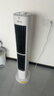 美的（Midea）【双向送风】定时塔扇/家用电风扇/大风力无叶风扇/轻音电扇/柔风落地扇/立式摇头小风扇 ZAJ09JX 实拍图