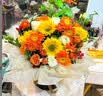 冉子花坊鲜花速递同城配送向日葵混搭抱抱桶玫瑰送女友爱人生日礼物真鲜花 抱抱桶混搭 实拍图