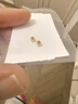 喜上眉梢喜饰黄金古法金珠999足金散珠硬金光面磨砂转运珠路路通圣诞礼物 3mm 重工古法珠两颗  0.2g 实拍图