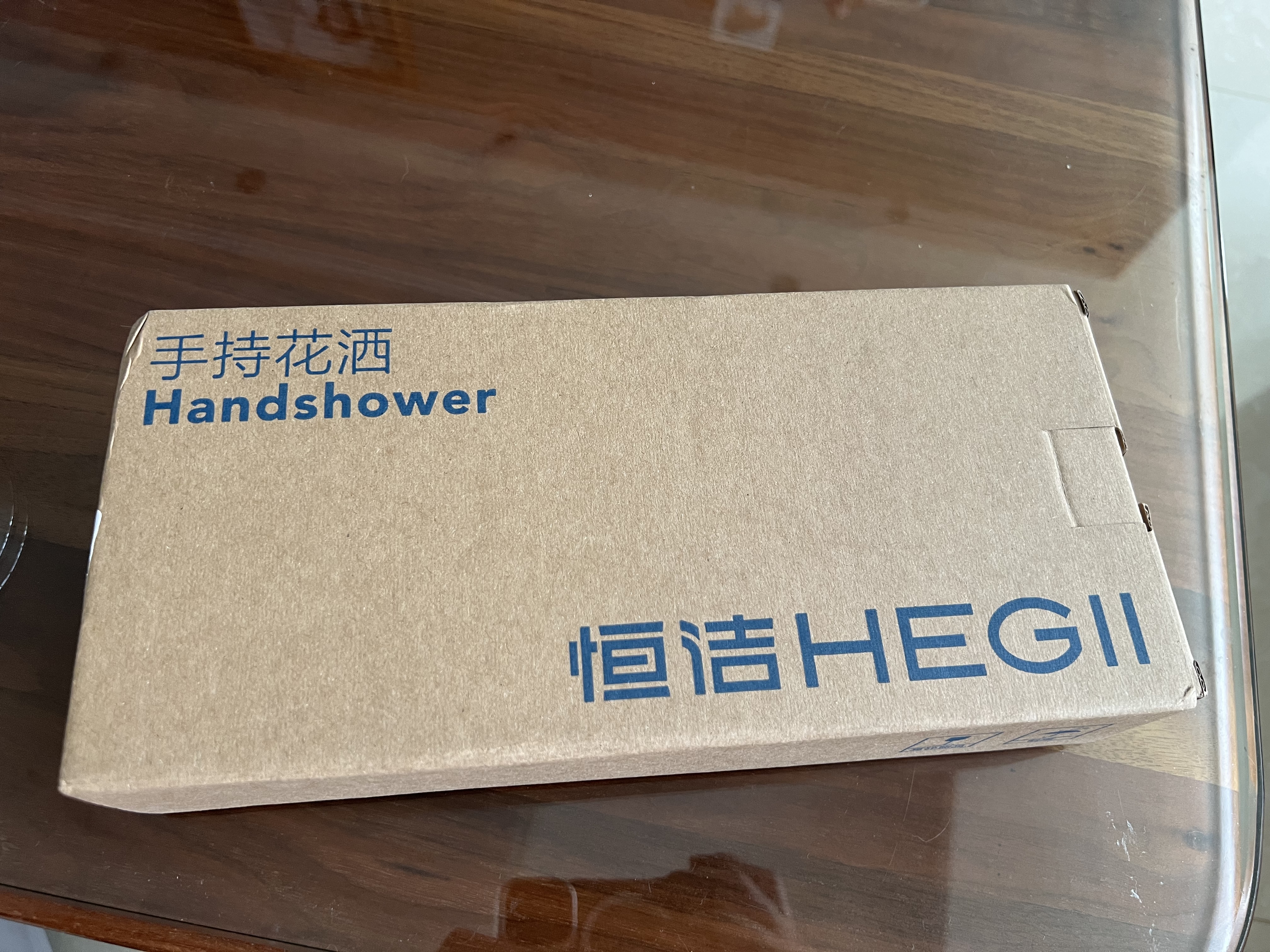 恒洁（HEGII）花洒喷头 水型流量调节空气增压手持大水量花洒喷头HMS318-120 实拍图
