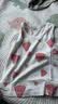 贝瑞加（Babyprints）宝宝背心2件装夏季儿童无袖T恤纯棉吊带上衣轻薄柔软打底 粉90 实拍图