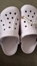 卡骆驰（CROCS）贝雅洞洞鞋男鞋女鞋轻便耐磨一脚蹬拖鞋休闲鞋百搭花园鞋|10126 矿石粉-6TY(含智必星) 36 /37(220mm) 实拍图