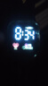 非智能手表 高颜值LED手表时尚学生科技感超强夜光数字个性运动 太空白 实拍图