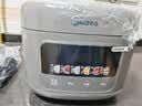 美的（Midea）电饭煲大布丁0涂层电饭锅4升316L母婴级不锈钢内胆3-4人家用多功能无涂层微压智能RE487S品牌官方 实拍图