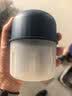 绞肉机小型打蒜器家用绞蒜切蒜器多功能辅食料理机电动蒜泥神器蒜蓉机自动切菜机压蒜器 宝蓝色- 0.26L （升级大电机） 实拍图